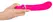 Front Row G-Spot Pink Vibrator Double-Layered Silicone 22cm