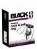 Black Velvets Intimate Silicone Ring Set with Vibro-Bullet, Black, Flexible Fit