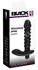 Black Velvets Dvostruki Intimni Uređaj Silikon 17cm Crna
