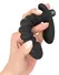 Black Velvets Dvostruki Intimni Uređaj Silikon 17cm Crna