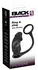 Black Velvets Intimate Duo Set - Silicone Ring & Vibro Plug, Black