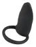 Bad Kitty Vibrating Support Ring 6cm Silicone Black Multi-Use
