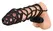Black Velvets Silicone Sleeve with Vibrating Bullet, Flexible 14 cm