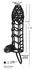 Black Velvets Silicone Sleeve with Vibrating Bullet, Flexible 14 cm
