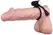 You2Toys Silicone Ring with Vibrating Stimulating Surface, Black