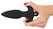 Black Velvet Medium Vibrirajući analni čep Silikon 15 cm Crna