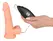 Realistixxx Real Nice Guy Vibrating Model with Suction Cup 18 cm Beige