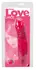You2Toys Pink Love Veliki intimni masažer 22cm Transparentno roze