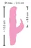 Sweet Smile Magic-Minis G-Bunny Compact Dual-Motor Intimate Massager, Pink