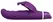 Smile G-Butterfly Silikonski Dual Motor intimni uređaj Ljubičasta 15.5cm
