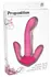 You2Toys T-shaped Intimate Device Silicone Pink 3-Speed Vibration 2-in-1