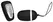 You2Toys Velvet Black Remote Control Wireless Egg 7 Modes 6cm
