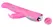 Smile Pearl Bunny Pink Rotating Silicone Intimate Massager 26cm