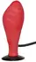 Red Balloon Inflatable Intimate Device with Vibration, 16.5 cm, Red
