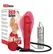 Red Balloon Inflatable Intimate Device with Vibration, 16.5 cm, Red