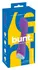 bunt. G-Spot Curve Vibrator Color-Blocking, 14.5cm, USB
