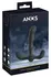 ANOS Prostate Plug 3-Motorni Silikonski Model, Vodootporan, 13cm, Crna