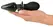 ANOS Double-Ended Intimate Machine Silicone & Glass, 10 Modes, 16.6 cm