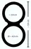 You2Toys Metallic Silicone Double Ring - Dual Support, Flexible, Silver Finish