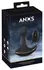 ANOS RC Prostate Massager - Vibrating Silicone, Remote Control, Black