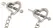 Bad Kitty Heart Shaped Stainless Steel Nipple Clamps with Chain 37.5cm