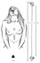 Bad Kitty Heart Shaped Stainless Steel Nipple Clamps with Chain 37.5cm