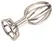 ANOS Stainless Steel Cage Plug 2.8 cm - Hollow Design, 6.8 cm Length