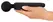 Couples Choice Wand Masažer sa Više Nastavaka, 21.5 cm, Crni