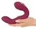 Javida Thumping & Shaking Rabbit Intimate Machine, Silicone, Purple, 17 cm
