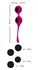 Sweet Smile Love Balls Training Set - Adjustable Silicone Pelvic Trainer