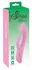 Sweet Smile Nodding Rabbit Flexible Silicone Dual Motor Vibrator 21.5cm