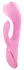 Sweet Smile Nodding Rabbit Flexible Silicone Dual Motor Vibrator 21.5cm