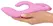 Sweet Smile Nodding Rabbit Flexible Silicone Dual Motor Vibrator 21.5cm