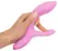 Sweet Smile Nodding Rabbit Flexible Silicone Dual Motor Vibrator 21.5cm