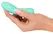 Cuties Mini Vibrator Green 3.G - Compact Waterproof Silicone Model