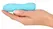 Cuties 3rd Gen Mini Vibrating Massager Blue Silicone Compact 10 Modes