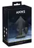 ANOS RC Inflatable Plug - Wireless, Silicone, Expandable, Black, 14.5 cm