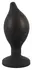 ANOS RC Inflatable Plug - Wireless, Silicone, Expandable, Black, 14.5 cm