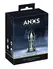 ANOS Heavy Metal Intimate Plug with Vibration, Rechargeable, Silver, 9cm