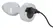 ANOS Heavy Metal Intimate Plug with Vibration, Rechargeable, Silver, 9cm