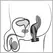 ANOS Heavy Metal Intimate Plug with Vibration, Rechargeable, Silver, 9cm