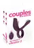 Couples Choice RC Intimni Prsten Vibration Sa Daljinskim Upravljanjem, Crna, Punjenje Putem USB-a