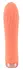Peachy Mini Ribbed Vibrator Soft Touch Silicone USB 13.6cm Pastel Pink
