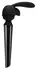 40 Years Wand Vibrator Rechargeable Massager + 2 Attachments, Black