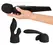 40 Years Wand Vibrator Rechargeable Massager + 2 Attachments, Black