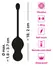 You2Toys RC Duo Vibrating Love Balls Silicone 10 Modes Black 48g