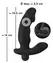 ANOS Prostata Masažer Vibe Sistem Silikon Crni 14 cm USB Punjenje