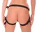 FFS Adjustable Vibrating Strap-On Set with Suction Cup, Black/Red, 16.5 cm