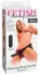 Fetish Fantasy Series Vibrirajući Strap-On Set Podesivi Crni 18.4 cm