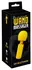 Your New Favorite Wand Vibrato Yellow Massage Device 18.4 cm Rechargeable